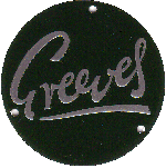 Greeves Logo Challenger Sidecover Plate